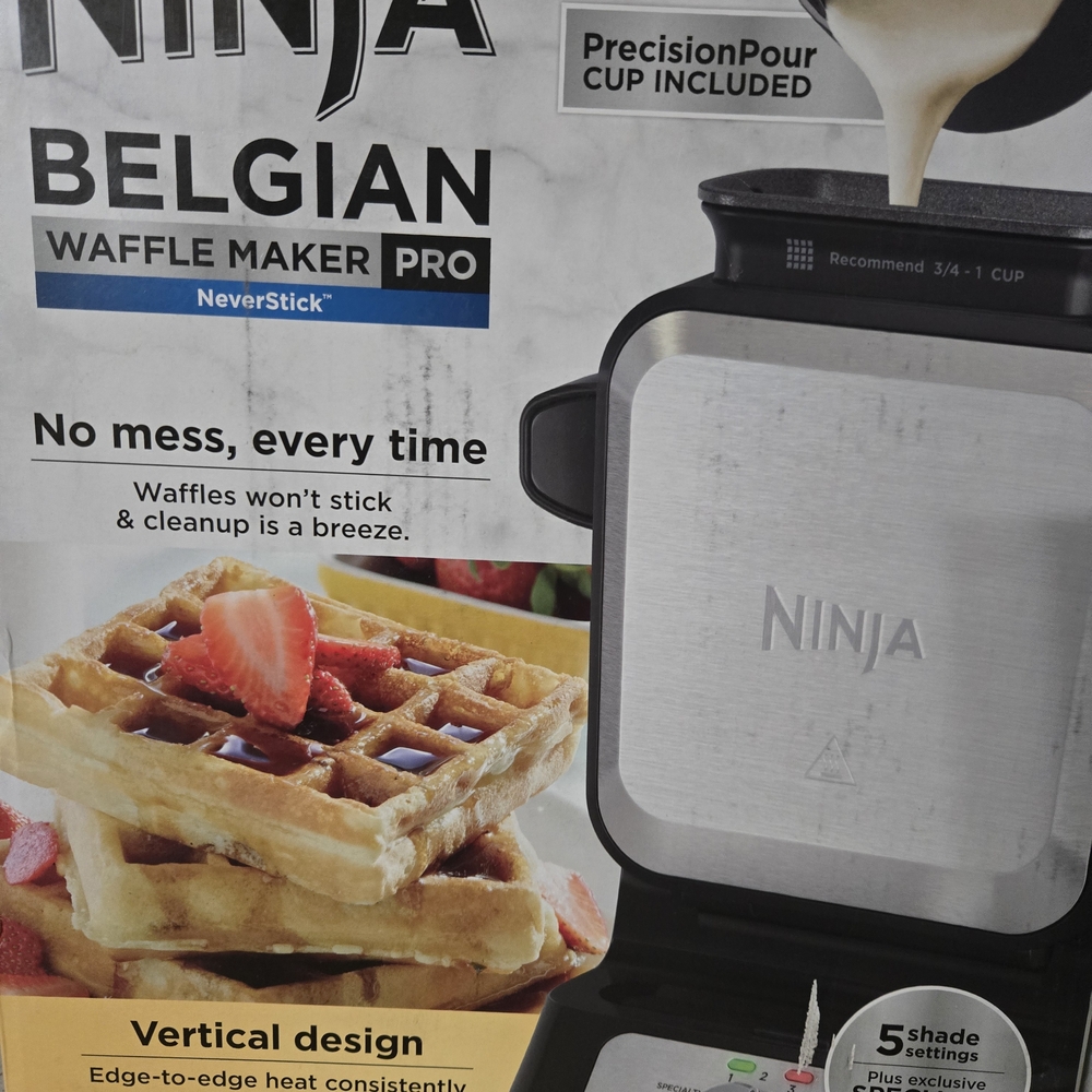 Ninja Belgian Waffle Maker Pro